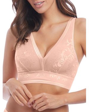 Wacoal Net Effects Bralette - Brown