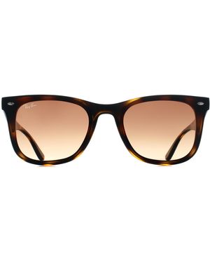 Ray-Ban Square Havana Gradient Rb4420 - Brown