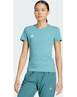 adidas Originals Adizero Essentials Running Tee - Blue