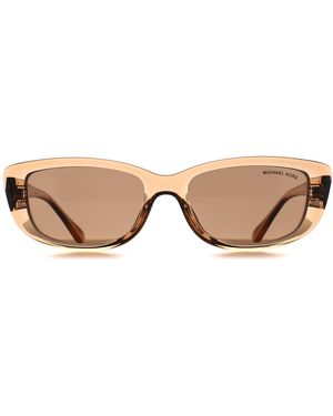 Michael Kors Rectangle Mirror Transparent Mk2210U Asheville - Brown