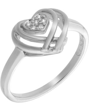 Orphelia 925 Sterling Ring - Metallic