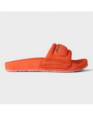 Heron Preston Logo Fabric Slider - Red