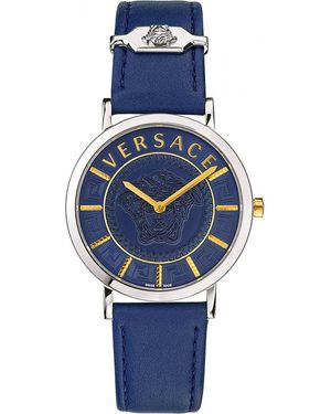 Versace Vek400121 Ladies Watch - Blue
