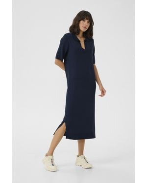 Kaffe Dress Casual Fit Midnight - Blue