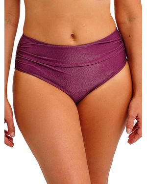 Fantasie Paros Coast Full Bikini Brief - Purple