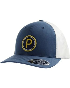 PUMA P110 The Players Patch Snapback Flex Fit Cap 023046 01 - Blue