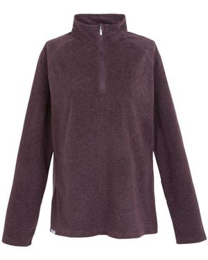 Regatta Ladies Pimlo Half Zip Fleece (Deep Plum) - Purple
