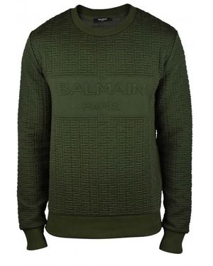 Balmain Sweatshirt Kaki - Groen