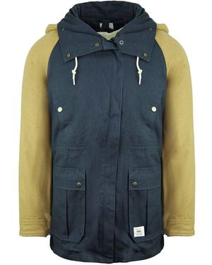Vans Off The Wall Long Sleeve Zip Up Sonora Jacket V2Zcind - Blue