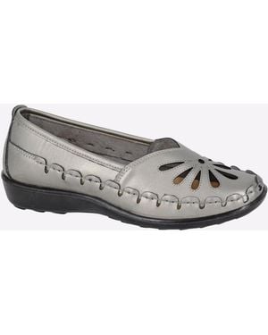 Boulevard Clarissa Court Shoes - Grey
