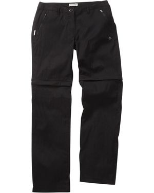 Craghoppers Outdoor /Ladies Kiwi Pro Convertible Trousers - Black