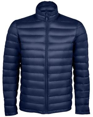 Sol's Wilson Lightweight Padded Jacket (French) - Blue
