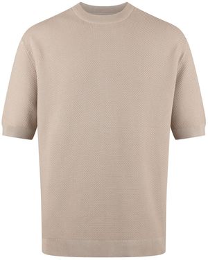 Luke 1977 Ford Relaxed Fit Knitted T-Shirt - White