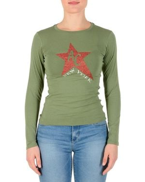 Andrew Charles by Andy Hilfiger Ls T-Shirt Ts602 031002 Phenix Cotton - Green