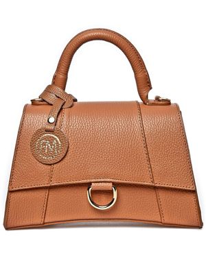 Roberta M Bruin Rundleer Tas
