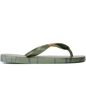 Havaianas Hav. Top Camouflage 37 38 Flip Flops - Green