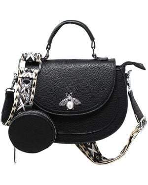 SVNX Crossbody With Bee Embellishment - Black