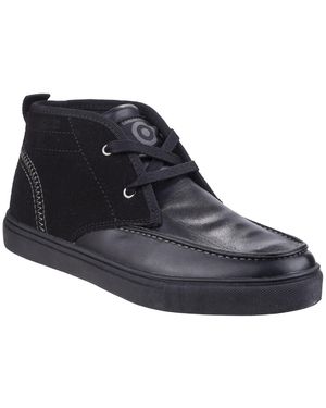 Lambretta Chukka Lace Ankle Boot - Black