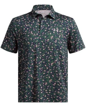 Under Armour Playoff Short Sleeve Performance Polo Shirt - Blue