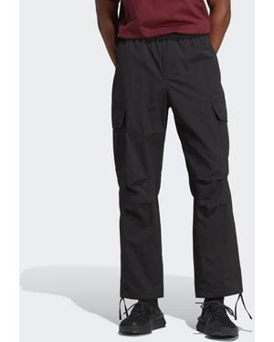 adidas Originals Premium Essentials Cargo Trousers - Black