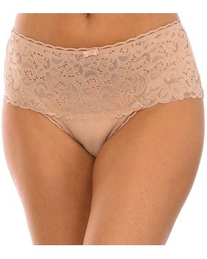 Playtex Slip Style Knickers With Breathable Fabric P0Bvu Soft And Fresh Design For Daily Use - Brown