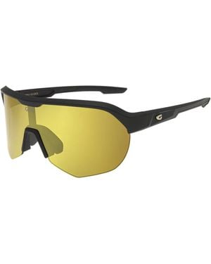 G.O.D Eyewear Elektra Polarised Uv400 Lifestyle Sunglasses With Mirror Metal-Accent Frame - Yellow