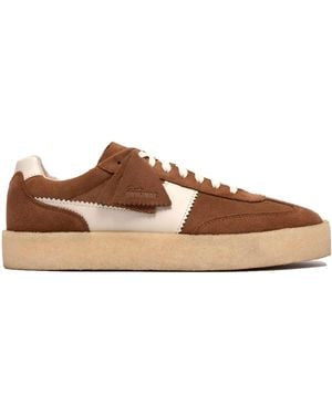 Clarks Tor 80 Trainer Cola Combination - Brown