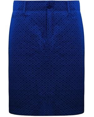 Under Armour Links Woven Golf Skirt Textile - Blue
