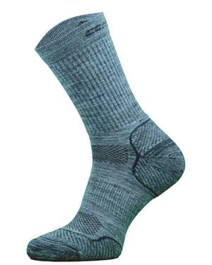 Comodo 1 Pack Merino Wool Quick Drying Lightweight Hiking Socks - Blue