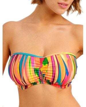 Freya San Antonio Bandeau Bikini Top - Multicolour
