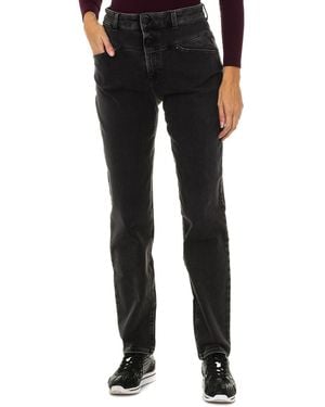 Armani Long Stretch Denim Trousers 6Y5J14-5D26Z - Black