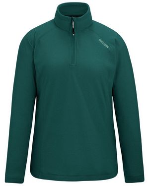 Regatta Great Outdoors /Ladies Montes Half Zip Fleece Top (Mediterranean) - Green