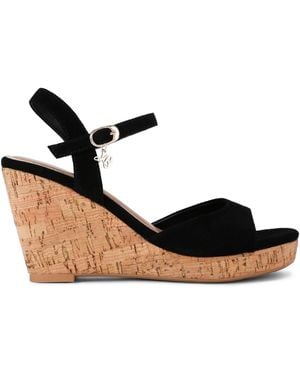 KG by Kurt Geiger Suede Patsy Sandals - Black
