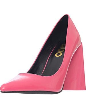 EGO As I Am Statet Block Heel Shoes - Pink