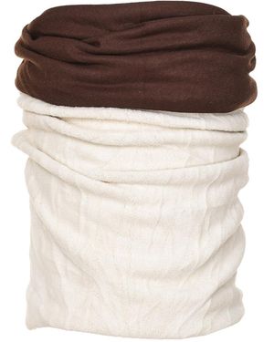Buff 65000 Microfiber Breathable Reversible Tubular Collar - Brown