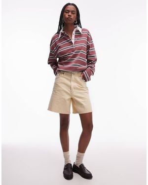 TOPSHOP Denim Jort - Pink