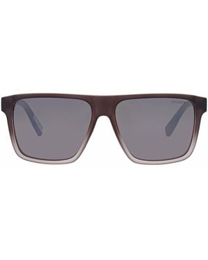 Superdry Rectangle Matte Crystal Dark Gradient Mirror Sds-5046 - Grey