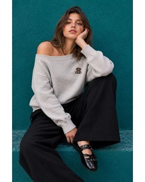 MixRay Knit Jumper - Grey