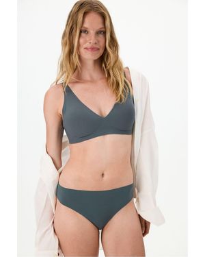 Penti No-Show Fit Decolette Padded Bra - Grey