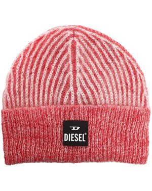 DIESEL Accessories Edro Mohair Hat - Red