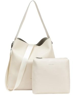 Claudia Canova Mono Tote Bag - White