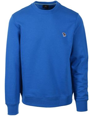 Paul Smith Reg Fit Sweatshirt Cotton - Blue