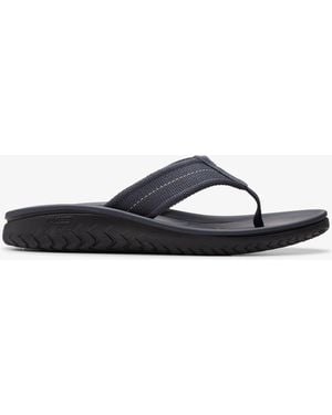 Clarks Wesley Belt Sandals - Blue