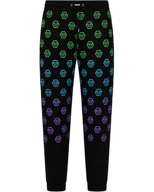Philipp Plein Joggingbroek Monogram - Groen