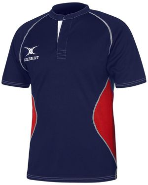 Gilbert Short Sleeve Raglan Shirt - Blue