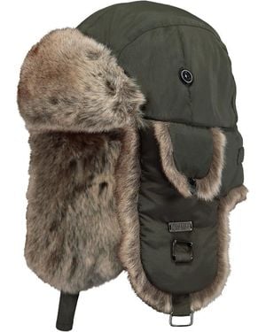 Barts Kamikaze Silky Soft Faux Fur Lined Trapper Hat - Grey