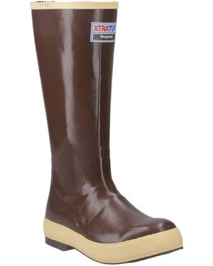 XtraTuf Legacy 15" Plain Toe Rubber Copper/Tan Wellington Boots - Brown
