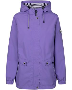 Trespass Ladies Flourish Waterproof Jacket (Wisteria) - Purple