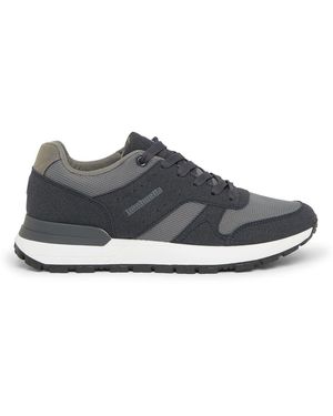 Lambretta Echo 2 British Sailer Low Top Trainers - Grey