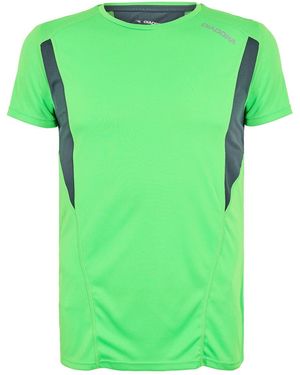 Diadora Crew Neck Short Sleeve Jersey Competition T-Shirt - Green